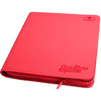 Zipfolio Xenoskin 24-Pocket Rød Ultimate Guard - For 480 kort - Quadrow